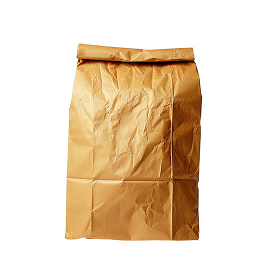 Brown bag for packaging